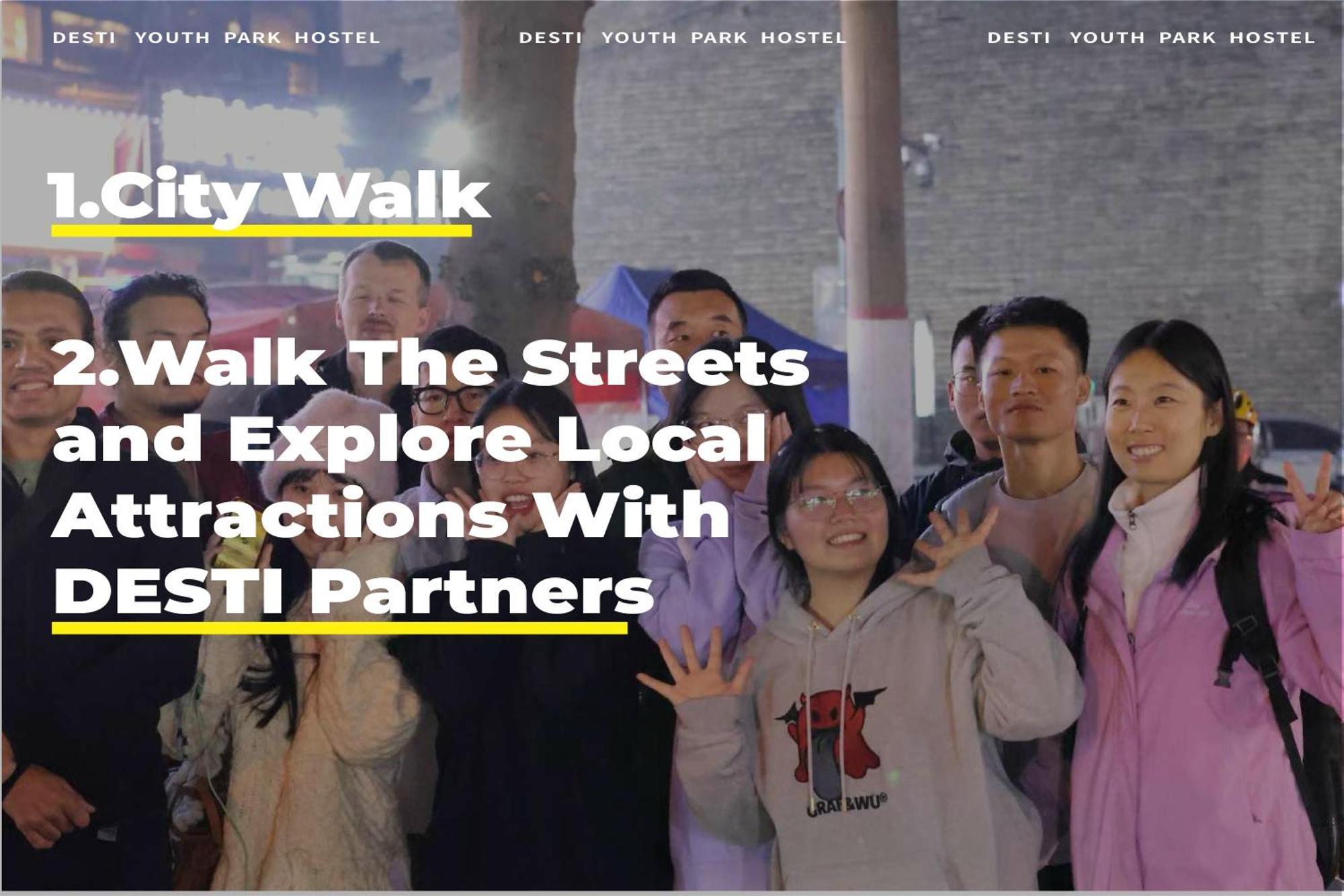 Xi'An Desti Youth Park Hostel Bell & Drum Tower エクステリア 写真